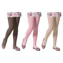 Kit 3 Meias-Calças Selene Opaca Fio 40 Infantil Kit 3 Meias-Calças Selene Opaca Fio 40 Infantil