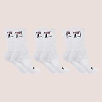 Kit 3 Meias Cano Alto Fbox Unissex Atoalhada Original