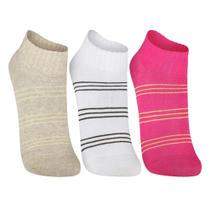 Kit 3 Meias Cano Curto Lupo Adulto Feminino 4535-889