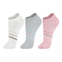 Kit 3 Meias Cano Curto Lupo Adulto Feminino 4535-889