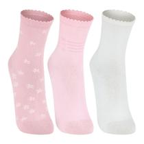 Kit 3 Meias Cano Médio Lupo Adulto Feminino 4570-889