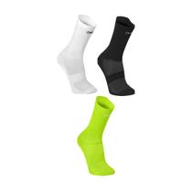 Kit 3 Meias corrida meia run esportiva cano alto respirável, meia alta performance e desempenho conforto tecnologia Kit 3 Meias corrida meia run esportiva cano alto respirável, meia alta performance e desempenho conforto tecnologia