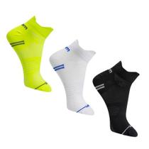 Kit 3 Meias Esportivas Masculina Corrida Conforto Proteção Kit 3 Meias Esportivas Masculina Corrida Conforto Proteção