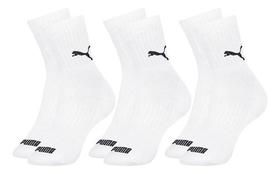 Kit 3 Meias Esportivas Masculino Cano Médio 39 a 43 Puma