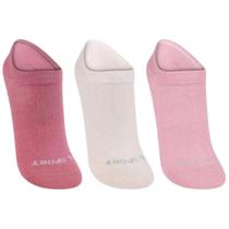 Kit 3 Meias Feminina Soquete Algodão Estampada P/ Dia A Dia Conforto Durabilidade P/ Calçados Tênis Sapatilha Invisível