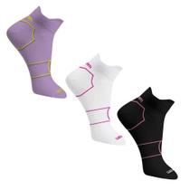 Kit 3 Meias Femininas Corrida Caminhada Conforto Pé Rikam