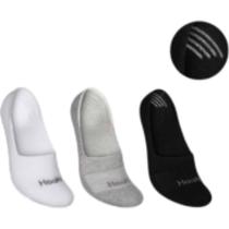 Kit 3 Meias Hoahi 33-38 Sapatilha Branco Preto Cinza Kit 3 Meias Hoahi 33-38 Sapatilha Branco Preto Cinza