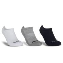 Kit 3 Meias Hoahi 33-38 Soquete Preto Branco Cinza Kit 3 Meias Hoahi 33-38 Soquete Preto Branco Cinza
