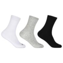Kit 3 Meias Hoahi 39-43 Cano Longo Branco Preto Cinza Kit 3 Meias Hoahi 39-43 Cano Longo Branco Preto Cinza