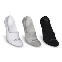 Kit 3 Meias Hoahi Invisivel de Algodão Com silicone 39/43