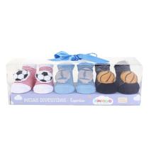 Kit 3 Meias Infantil Pimpolho RN Esporte