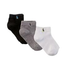 Kit 3 meias lupo cano curto ref:2725 menino
