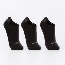 Kit 3 Meias Lupo Preta Cano Curto 41/44
