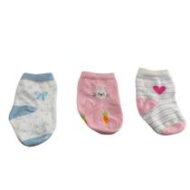 Kit 3 meias rescen nascido derby 1099001 algodão antialergico