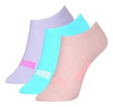 Kit 3 Meias Sapatilha Feminino Esportiva Colorida 34 a 39 Puma