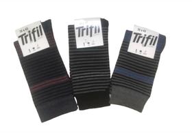 kit 3 Meias Trifil Cano Longo Listrada Masculina kit 3 Meias Trifil Cano Longo Listrada Masculina