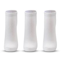 Kit 3 Meias Unidades Sapatilhas Micro Com Almofada Unissex