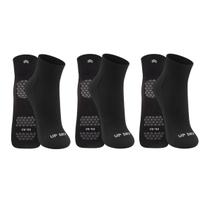 Kit 3 Meias Up Dry Antiderrapante Hidroginástica Respirável Sola Emborrachada Yoga Pilates Kit 3 Meias Up Dry Antiderrapante Hidroginástica Respirável Sola Emborrachada Yoga Pilates