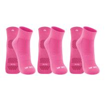 Kit 3 Meias Up Dry Antiderrapante Hidroginástica Respirável Sola Emborrachada Yoga Pilates Kit 3 Meias Up Dry Antiderrapante Hidroginástica Respirável Sola Emborrachada Yoga Pilates