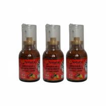 Kit 3 mel com propolis roma e gengibre 30ml natural apicola