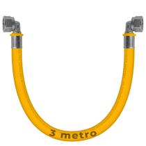 Kit 3 Metro Tubo Pex 16mm Multicamadas P/ Gás + Cotovelos