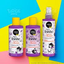 Kit 3 Meu Lisinho Kids Imaginação e Diversão Cabelos Lisos Infantil Shampoo + Condicionador + Spray Desembaraçante - Salon Line
