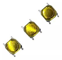 Kit 3 Micro Botao Para Chave Gol Fox Jetta Up Amarok Saveiro