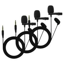 Kit 3 Microfones de Lapela JBL CSLM20 P2 - Preto - Kit de Produtos