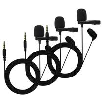 Kit 3 Microfones de Lapela JBL CSLM20 P2 - Preto