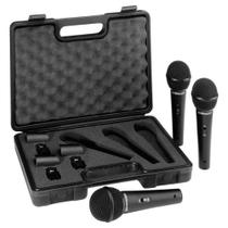 Kit 3 Microfones Dinamico Bastão XM1800S - Behringer C/Nf+Garantia