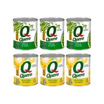Kit 3 Milho Verde e 3 Ervilha em Conversa 170g - Quero Kit 3 Milho Verde e 3 Ervilha em Conversa 170g - Quero