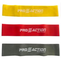 Kit 3 Mini Bands Leve, Médio E Forte HP145 Proaction
