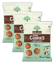 kit 3 Mini Cookie Coco e Castanhas Orgânico MÃE TERRA 120g kit 3 Mini Cookie Coco e Castanhas Orgânico MÃE TERRA 120g