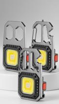 Kit 3 Mini Lanterna LED Multiuso Chaveiro Kit 3 Mini Lanterna LED Multiuso Chaveiro