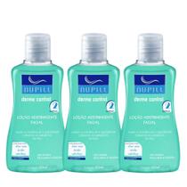 Kit 3 Mini Loção Adstringente Facial Nupill Aloe Vera Derme Control 60ml Kit 3 Mini Loção Adstringente Facial Nupill Aloe Vera Derme Control 60ml