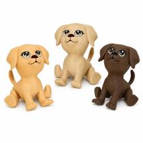 Kit 3 Mini Pet Taffy DJ e Honey Cachorro na Casinha Barbie Kit 3 Mini Pet Taffy DJ e Honey Cachorro na Casinha Barbie