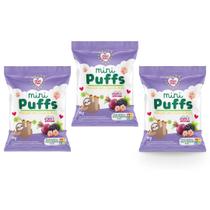Kit 3 Mini Puffs Amora e Beterraba - Nhami Mami