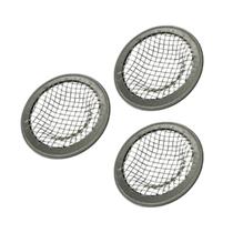 Kit 3 Mini Ralo de Pia Lavatório Japonês I Em Aço Inox 4,5cm