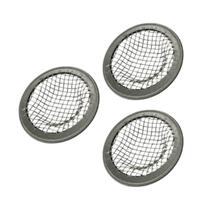 Kit 3 Mini Ralo De Pia Lavatório Japonês I Em Aço Inox 4,5Cm