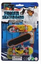 kit 3 mini skatinho skate dedo fingerboard skateboard