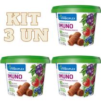 Kit 3 Mini Snack Para Cães SYMBIOPLEX Spin Pet 135g - Imuno - SpinPet