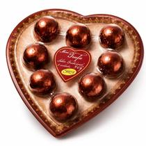 Kit 3 Mini Trufas Coração Chocolate C/8 Presente Romântico Lembrancinha Dia das Mães Namorada Amiga Kit 3 Mini Trufas Coração Chocolate C/8 Presente Romântico Lembrancinha Dia das Mães Namorada Amiga