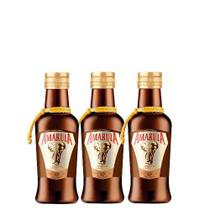 Kit 3 Miniatura Mini Licor Amarula 50Ml