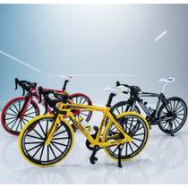 Kit 3 Miniaturas Bike Speed Diecast 1:10 Metal Articulada Coleção Completa