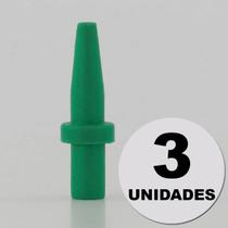 Kit 3 Miolos de Silicone Penalty Verde