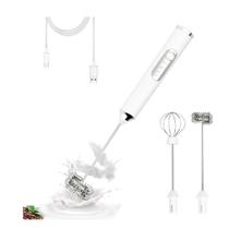 Kit 3 Misturador Mexedor Bebida Portátil Elétrico Mini Mixer Ldp Branco