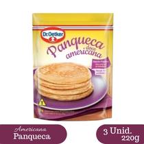 Kit 3 Misturas Dr. Oetker Panqueca Americana Baunilha 220g