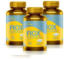 Kit 3 Mix De Fibras Alimentares Fiox 550mg Clinoage 120Caps