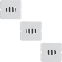 Kit 3 Modulo Campainha Bivolt Aria Tramontina Cor Branco