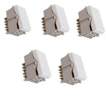 Kit 3 Modulo Interruptor Intermediario 10A Branco Tramontina